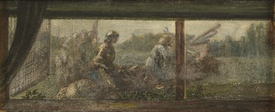 Once my Fell For (wc & kropsfarve på papir) af Edward Burne Jones