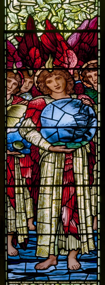 Oxford Harris Manchester College, Morris & Co., Edward Burne-Jones, The Days Of Creation af Edward Coley Burne Jones