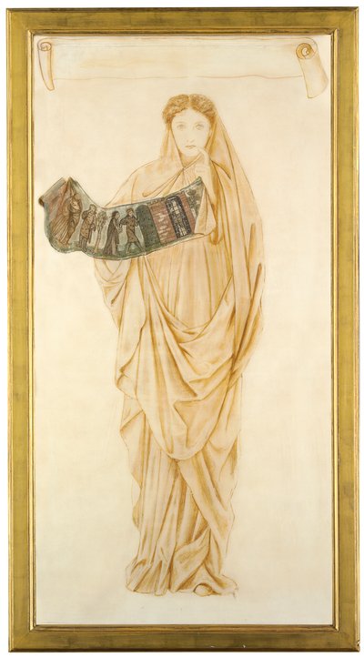 Philomela, 1864 af Edward Burne Jones