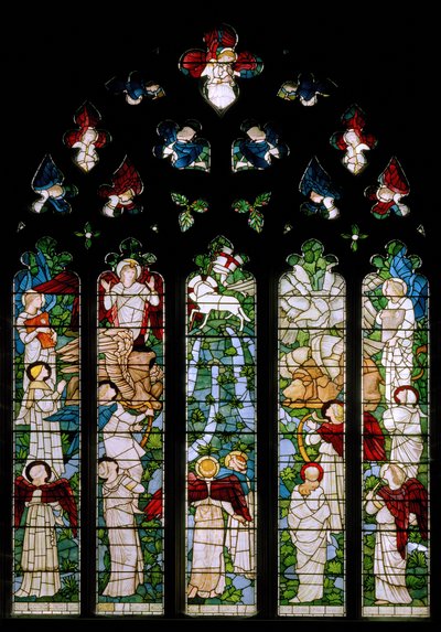 Paradisets floder, 1875 af Edward Burne Jones