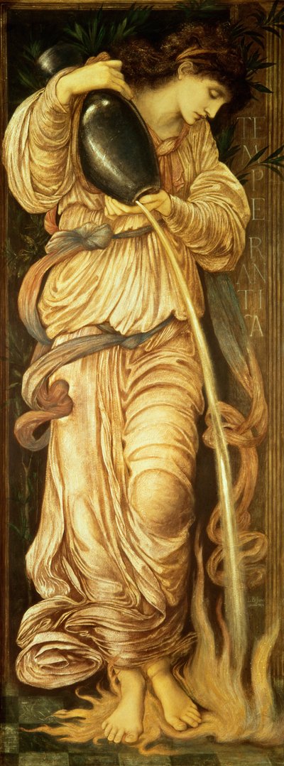 Afholdenhed, 1872 af Edward Burne Jones
