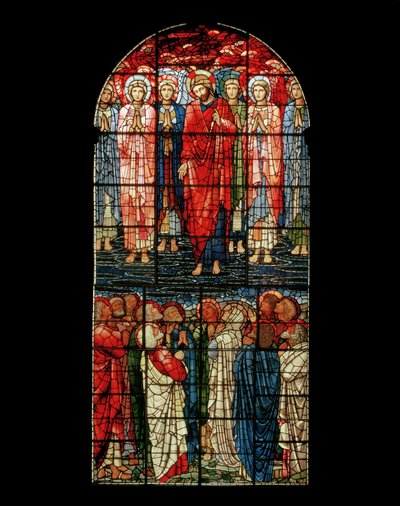 Ascension Window, 1885 (farvet glas) af Edward Burne Jones