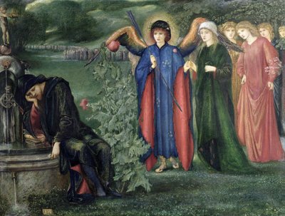 Drømmen om fair kvinder af Edward Burne Jones