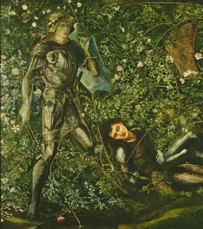 The Knights and the Briar Rose, 1869 af Edward Burne Jones