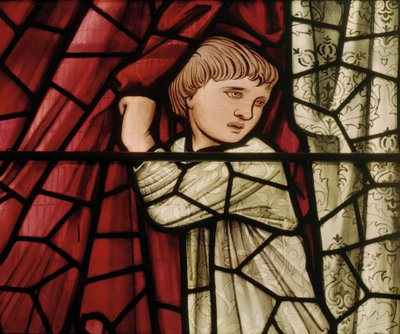 The Last Judgment Window, detalje, 1897 (farvet glas) af Edward Burne Jones