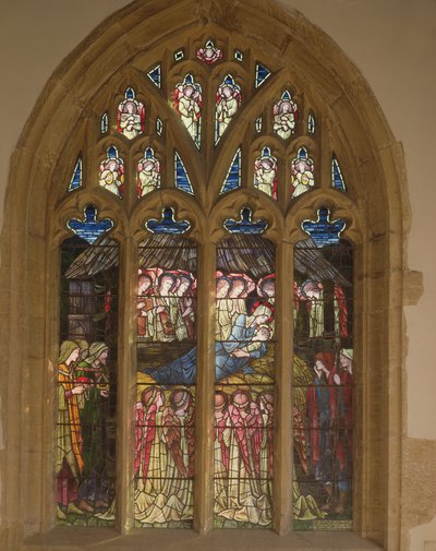 Fødselen, 1862 af Edward Burne Jones