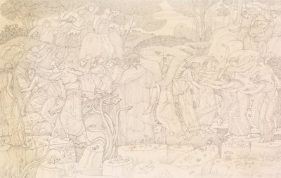 Voldtægten af Proserpina af Edward Burne Jones