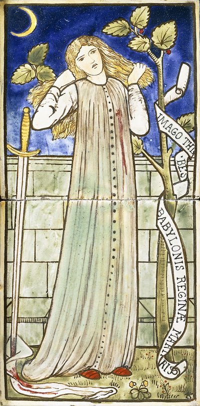 Thisbe", 1861-62 af Edward Burne Jones