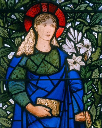 Whitelands College, Morris & Co., Edward Burne-Jones, Mary, 1886 af Edward Burne Jones