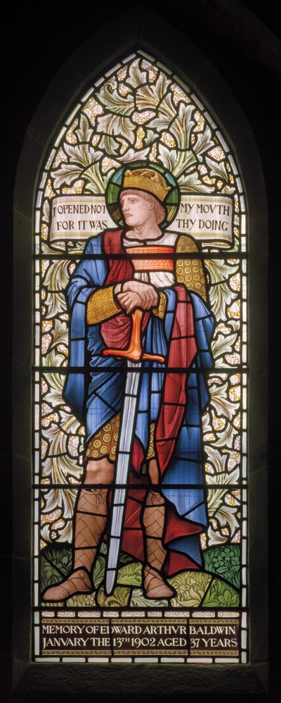 Wilden, All Saints, Morris & Co., Edward Burne-Jones, John Henry Dearle (1859-1932), King Ethelbert, 1902-1914, Louisa, Alfred, The Baldwins, premierminister, Methodist, Worcestershire, Arts & Crafts, af Edward Coley and Dearle Burne Jones