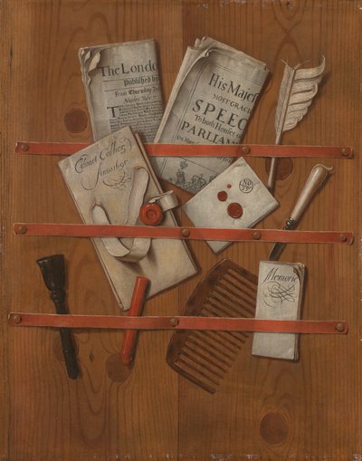 Et brevstativ af Edward Collier