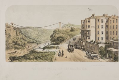 Suspension Bridge, from Sion Hill, Clifton, c.1875dani af Edward Colston Lavars