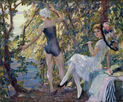 De badende af Edward Cucuel