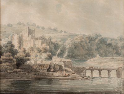 Chepstow Slot af Edward Dayes