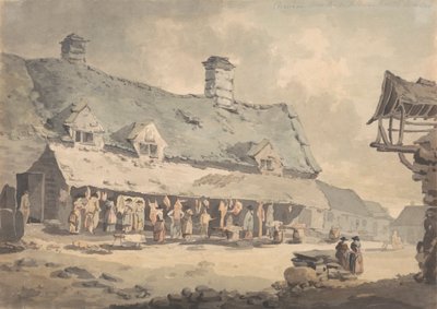 Corwen Marketplace, North Wales af Edward Dayes