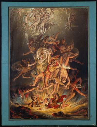Englenes fald, 1798 af Edward Dayes