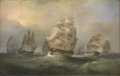 Østindiske fartøjer i det kinesiske hav af Edward Duncan