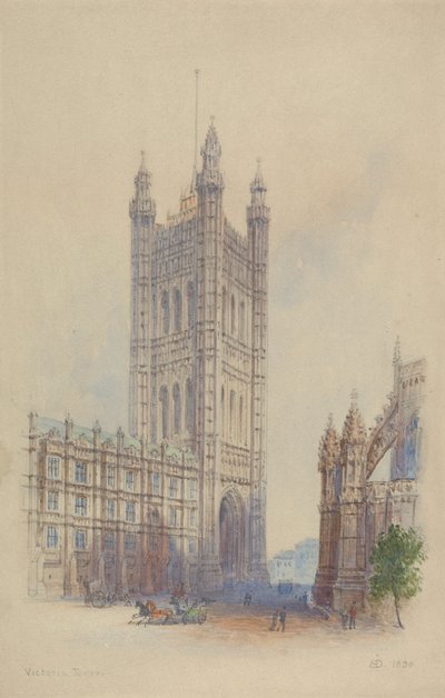Victoria Tower af Edward Duncan