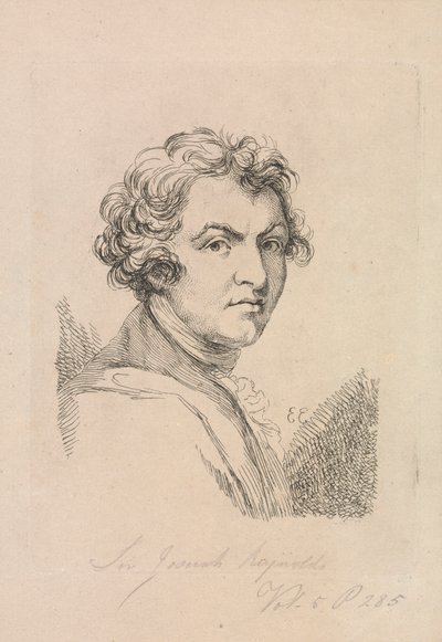 Sir Joshua Reynolds af Edward Edwards