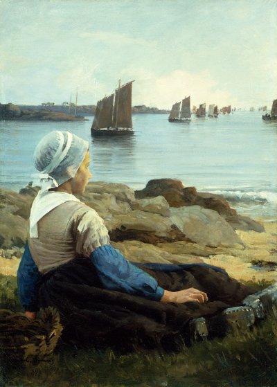 Afventer hans tilbagevenden af Edward Emerson Simmons