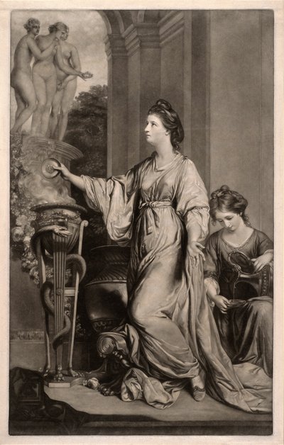 Lady Sarah Bunbury af Edward Fisher