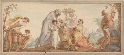 Allegori for efteråret af Edward Francis Burney