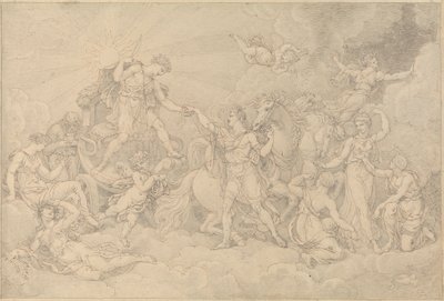 Apollo og Phaeton af Edward Francis Burney