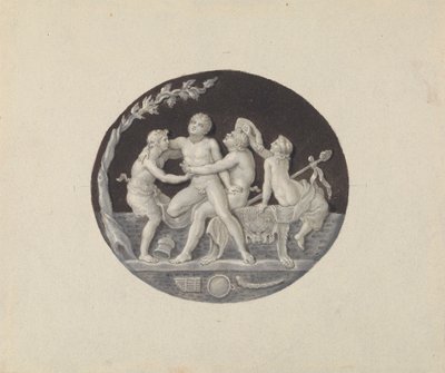 Bacchanalia af Edward Francis Burney