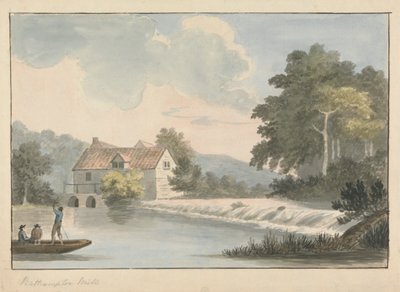 Bathampton Mølle af Edward Francis Burney