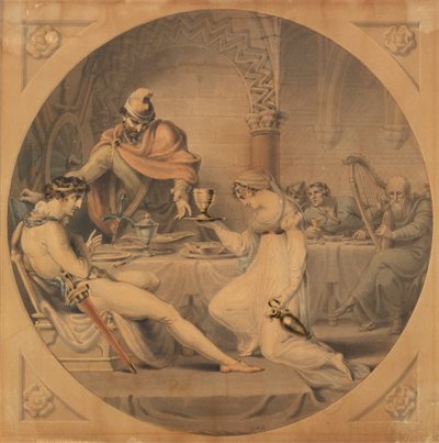 MacBeth: The Banquet Scene - MacBeth, Act II, Scene IV af Edward Francis Burney