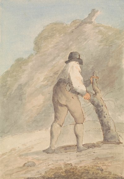 Skovmand af Edward Francis Burney