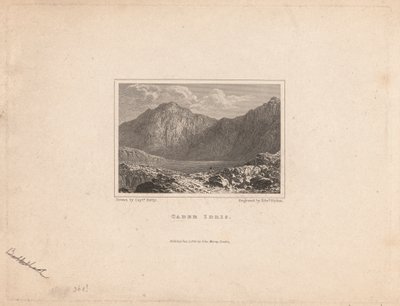 Cader idris af Edward Francis Finden