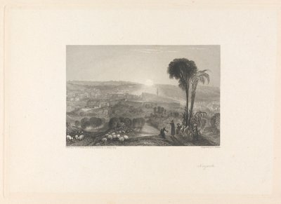 Nazareth af Edward Francis Finden