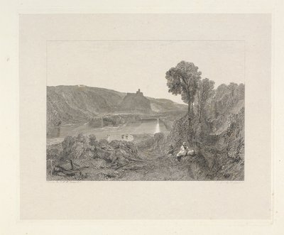Prudoe Castle, Northumberland af Edward Goodall