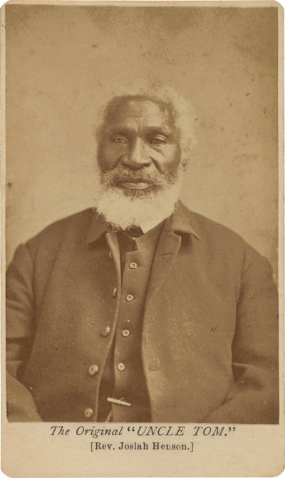 Pastor Josiah Henson, ca. 1876 (foto) af Edward H. Hart