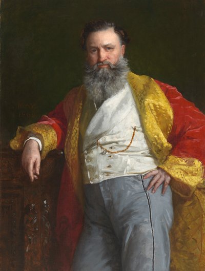 Isaac Merrit Singer, 1869. af Edward Harrison May