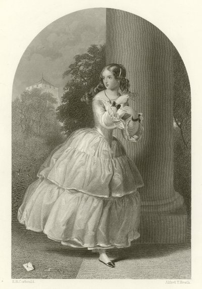 Valentine af Edward Henry Corbould