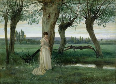 Ved The Brook, 1874 af Edward Henry Fahey