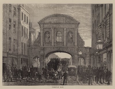 Temple Bar af Edward Henry Fahey