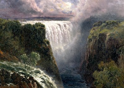 Udsigt til Victoria Falls af Edward Henry Holder