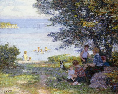 Ved vandet, af Edward Henry Potthast