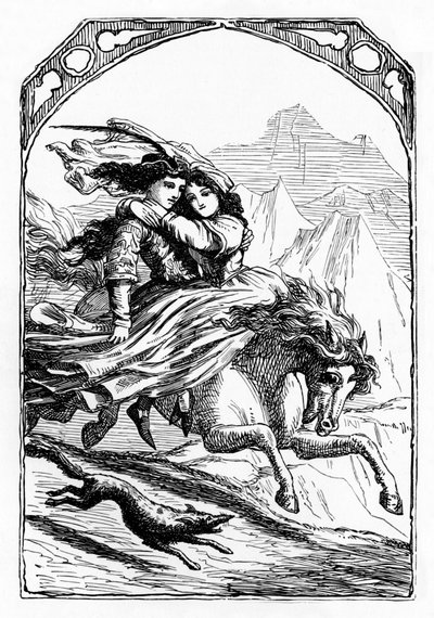 Den gyldne fugl, 1901 af Edward Henry Wehnert