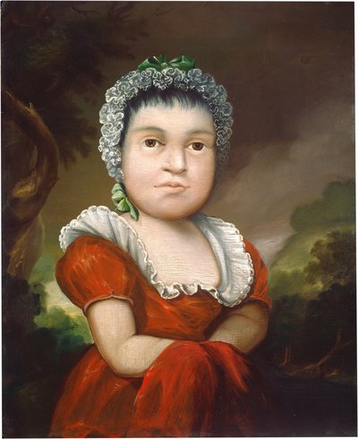 Portræt af et barn af Edward Hicks