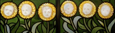 Mary, Mary, ganske modsat, blomsterdetalje, 1886 af Edward Holmes Jewitt
