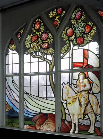 St George & The Dragon, 1886 af Edward Holmes Jewitt