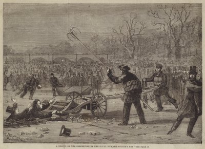 A Rescue on the Serpentine af Royal Humane Societies Men af Edward Hull