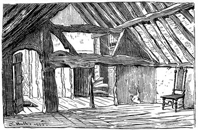 Den øverste historie om Shakespeares fødested, Stratford-upon-Avon, 1885. af Edward Hull