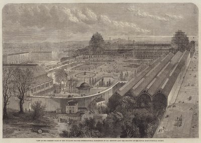 Udsigt over den nuværende tilstand af bygningen til den internationale udstilling i 1862? af Edward Hull