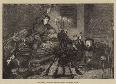 Et soldaternes juletræ, her er til "Hjem igen af Edward John Gregory