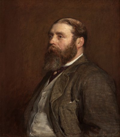 William Henry Wills, Esq., M.P. (Lord Winterstoke), ca. 1880 (olie på lærred) af Edward John Gregory